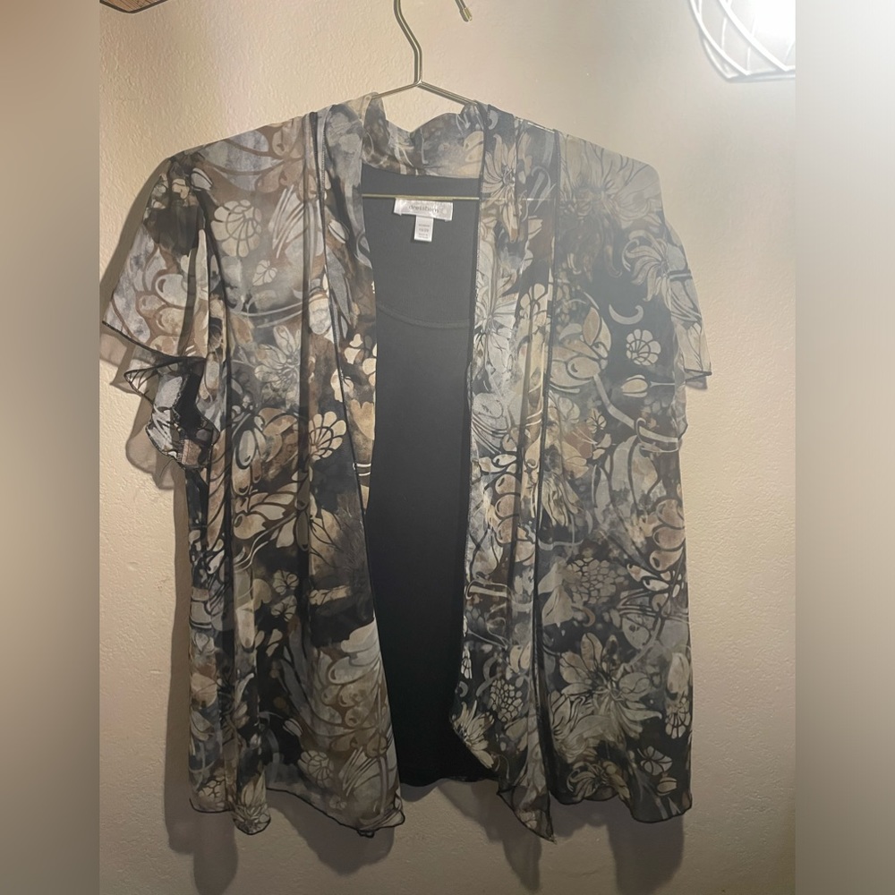 Women’s Dress barn Short Sleeve Blouse Dress Top- 18/20